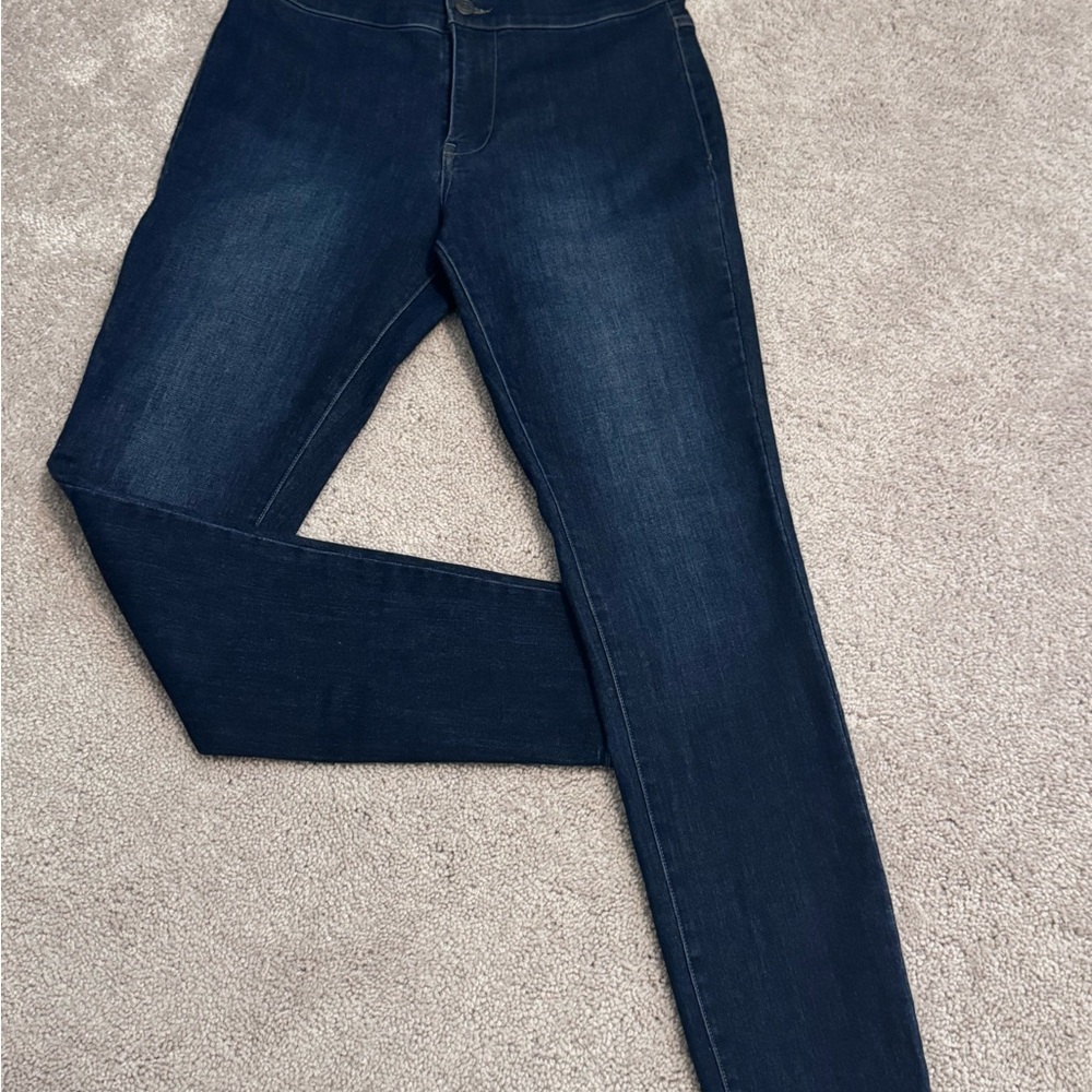 NY & CO ULTRA HIGH WAIST SUPER SKINNY JEANS